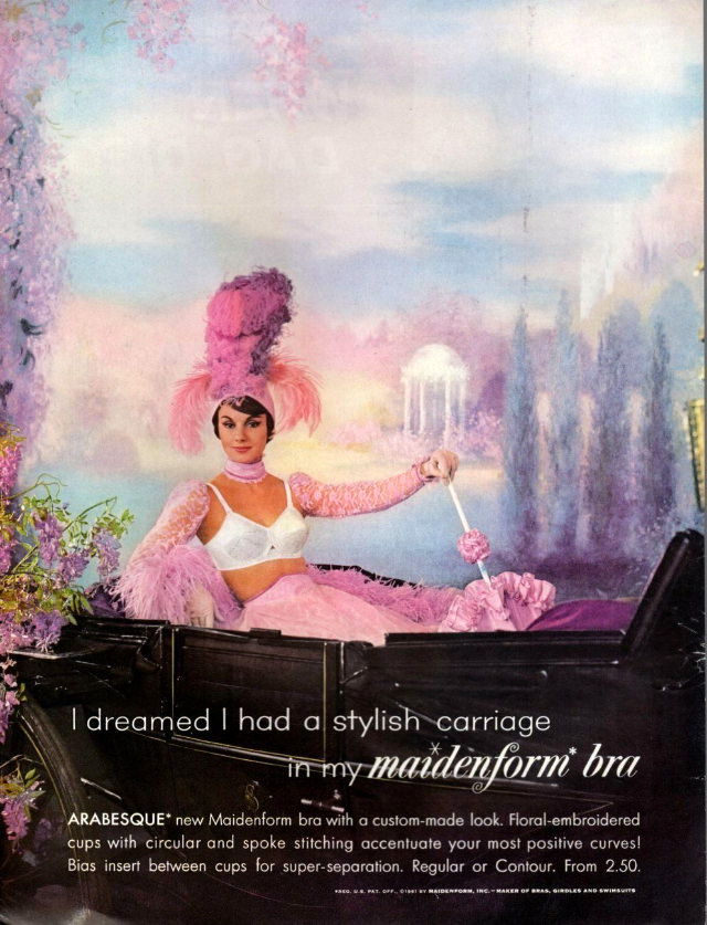 'I Dreamed..': Vintage Maidenform Bra Ads from the 1940s and 1950s