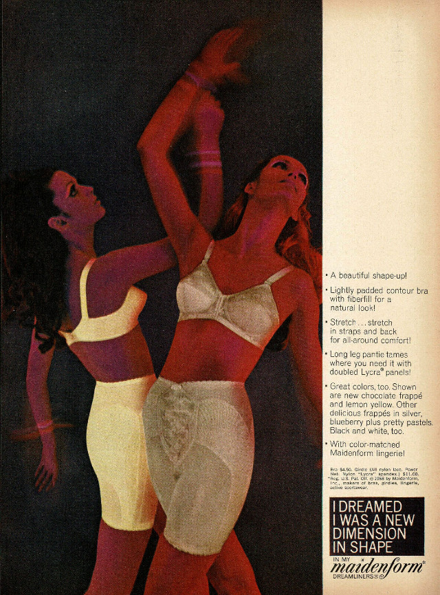 'I Dreamed..': Vintage Maidenform Bra Ads from the 1940s and 1950s