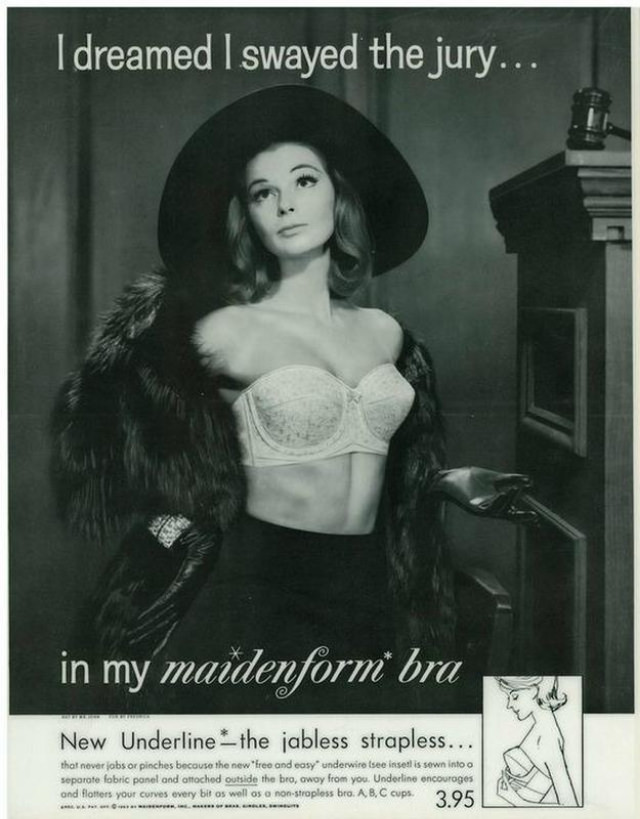 'I Dreamed..': Vintage Maidenform Bra Ads from the 1940s and 1950s