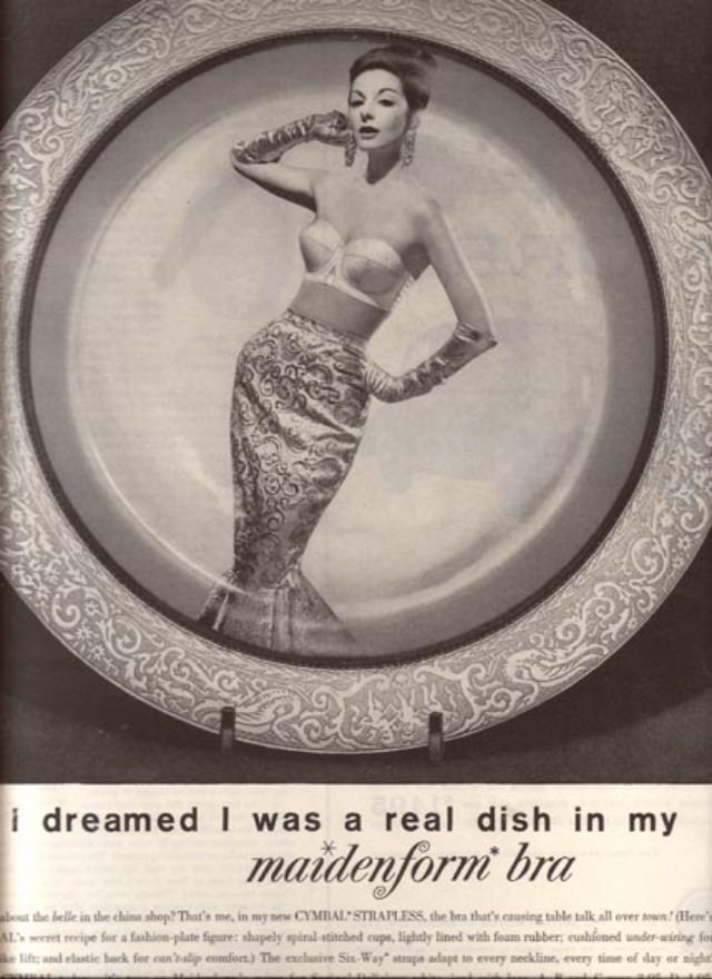 'I Dreamed..': Vintage Maidenform Bra Ads from the 1940s and 1950s