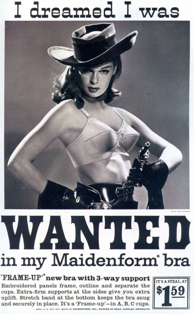 'I Dreamed..': Vintage Maidenform Bra Ads from the 1940s and 1950s