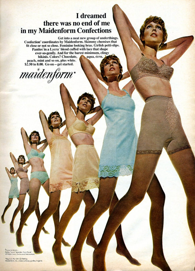 'I Dreamed..': Vintage Maidenform Bra Ads from the 1940s and 1950s