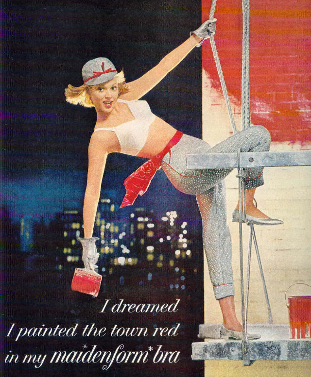 'I Dreamed..': Vintage Maidenform Bra Ads from the 1940s and 1950s