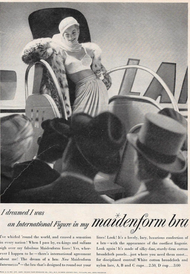 'I Dreamed..': Vintage Maidenform Bra Ads from the 1940s and 1950s