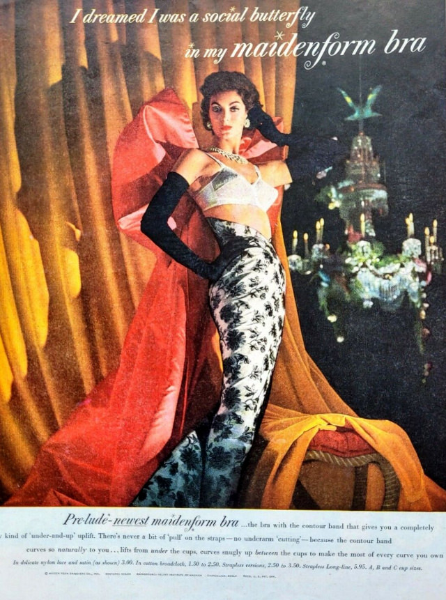 'I Dreamed..': Vintage Maidenform Bra Ads from the 1940s and 1950s