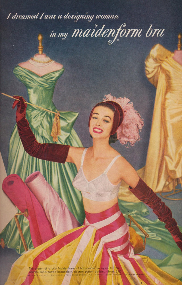 'I Dreamed..': Vintage Maidenform Bra Ads from the 1940s and 1950s