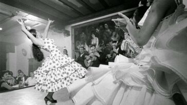 Gypsy Dancers in Madrid 1960