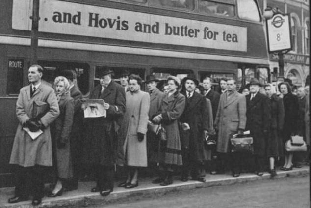 London Life 1950s by Dutch Photographer