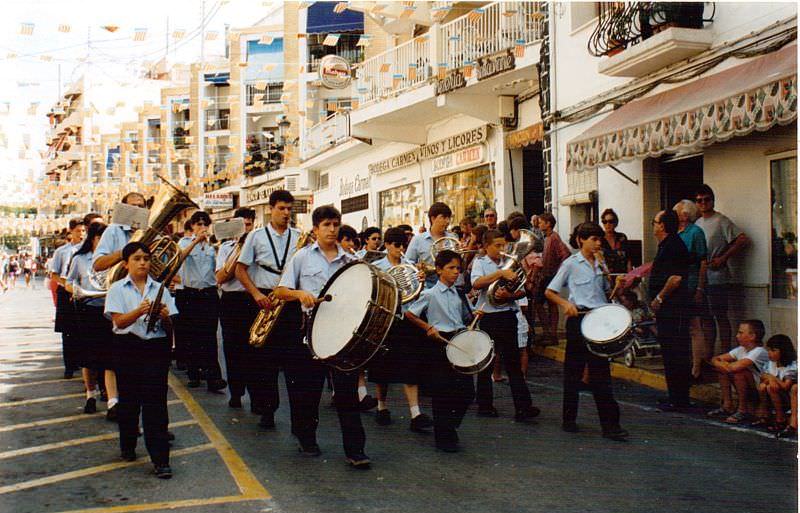 Moraira life 1980s