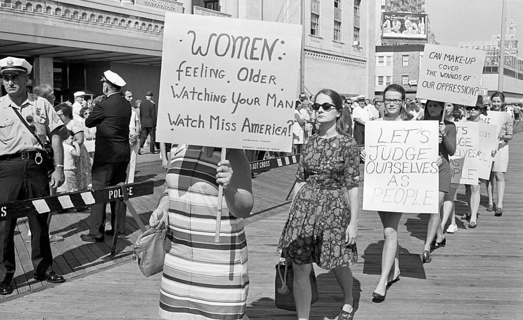 Protest against Miss America Pageant