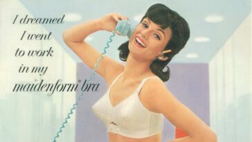Vintage maidform bra ads