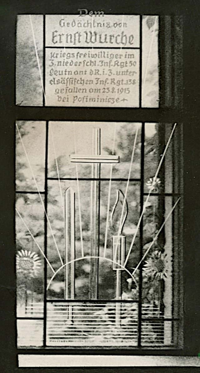 Boberhaus- Ernst Wurche Fenster von Richard Süßmuth 1934