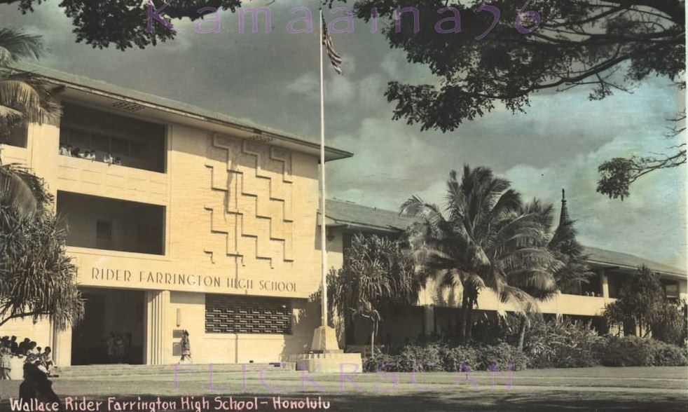 Farrington High School Kalihi, 1940s