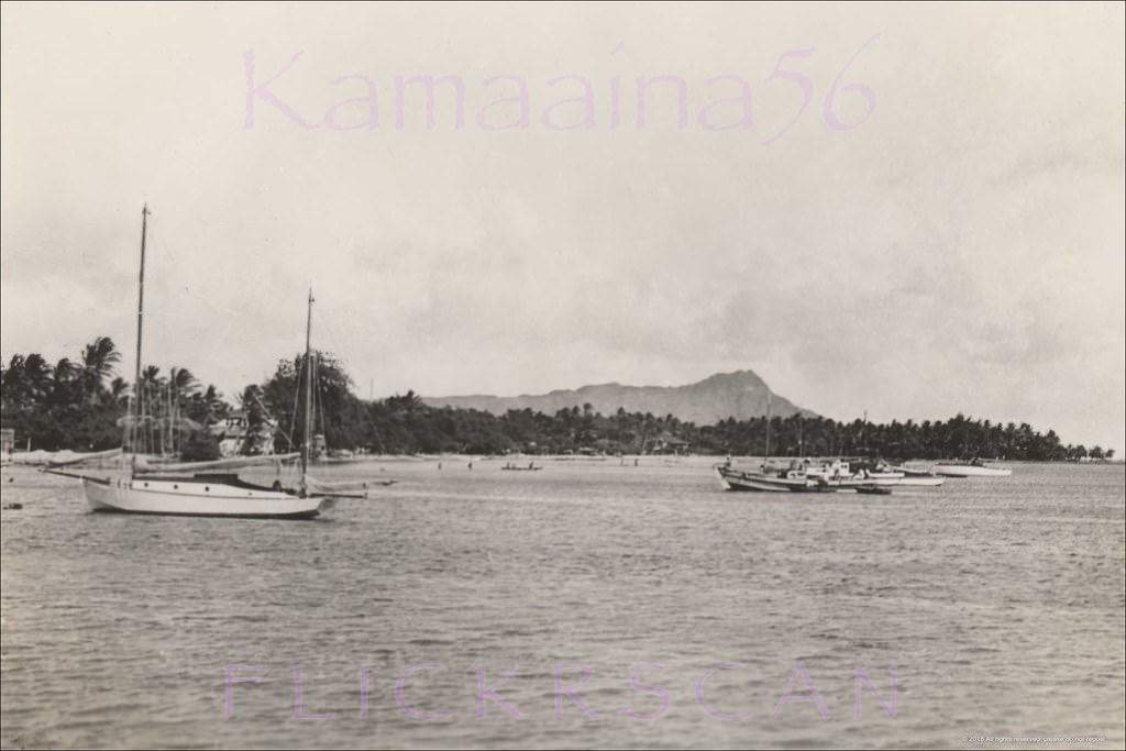 Ala Moana Diamond Head, 1930s