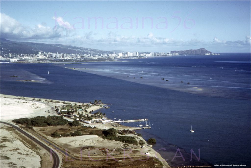 Ahua Point Birdseye, Honolulu, 1971
