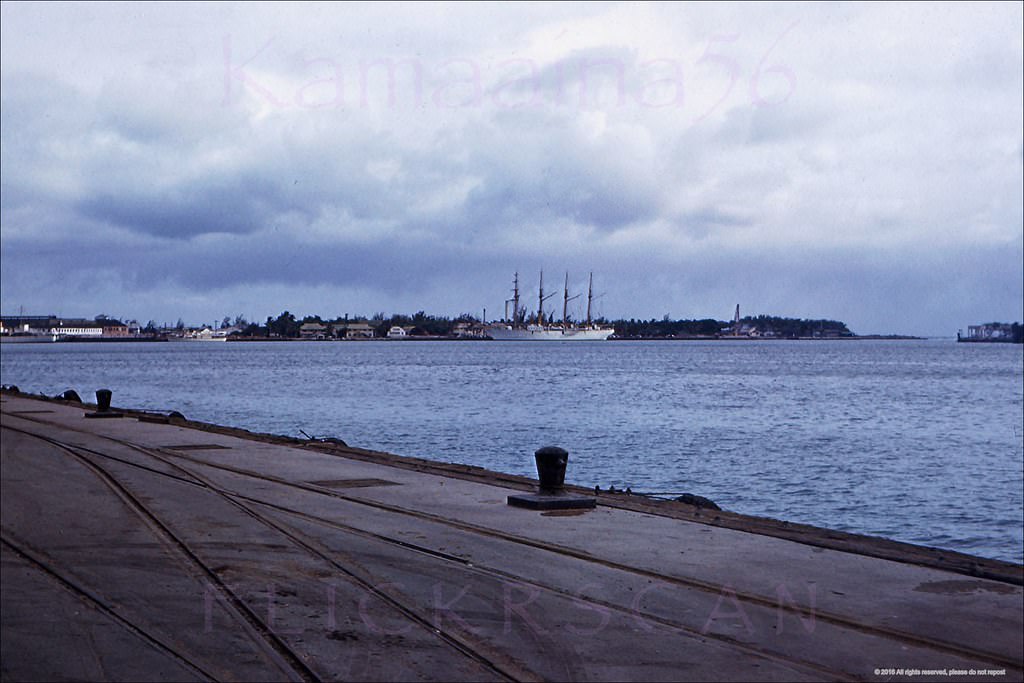 Almirante Saldanha in Harbor, 1952