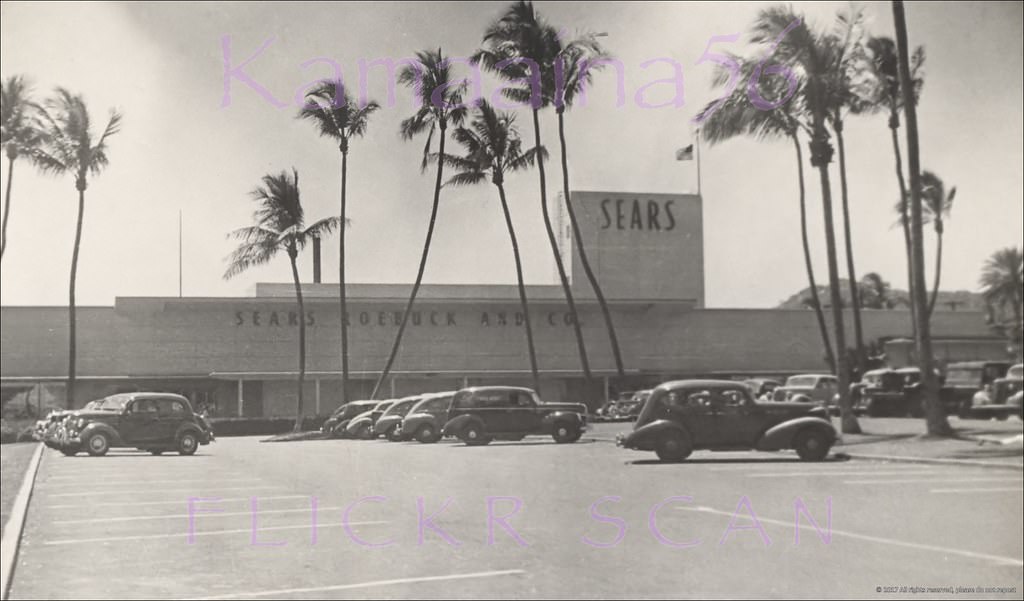 Sears Beretania Honolulu, 1940s.
