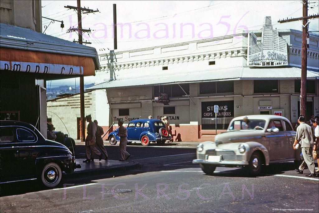 Nuuanu at Pauahi Honolulu, 1940s