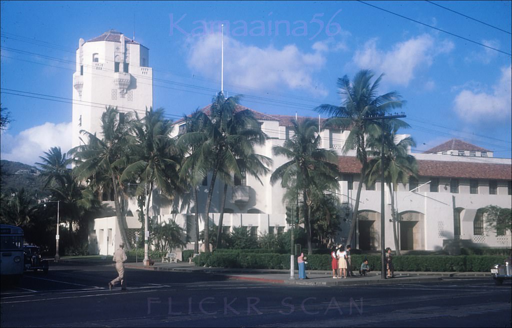 Honolulu Hale, 1946.