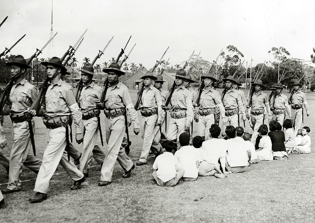 Hawaiian Territorial Guard, 1942