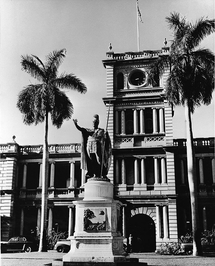 Ali'iolani Hale In Honolulu.