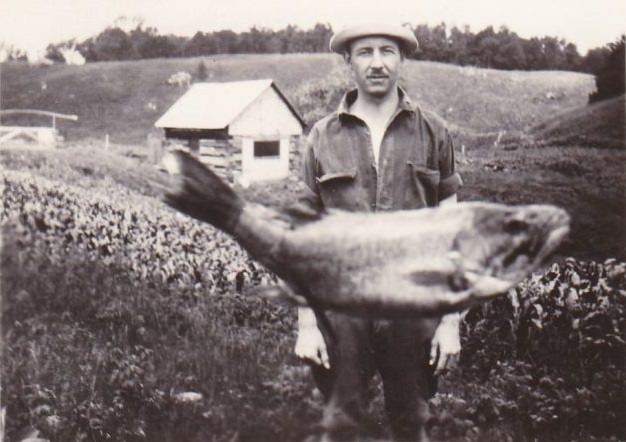 Hilarious Vintage Photos of Men Holding their Fish