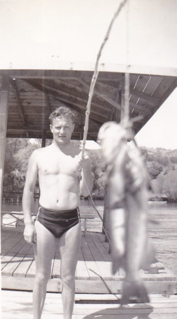 Hilarious Vintage Photos of Men Holding their Fish