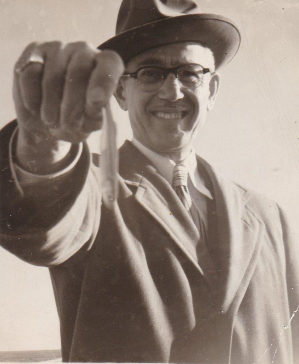 Hilarious Vintage Photos of Men Holding their Fish