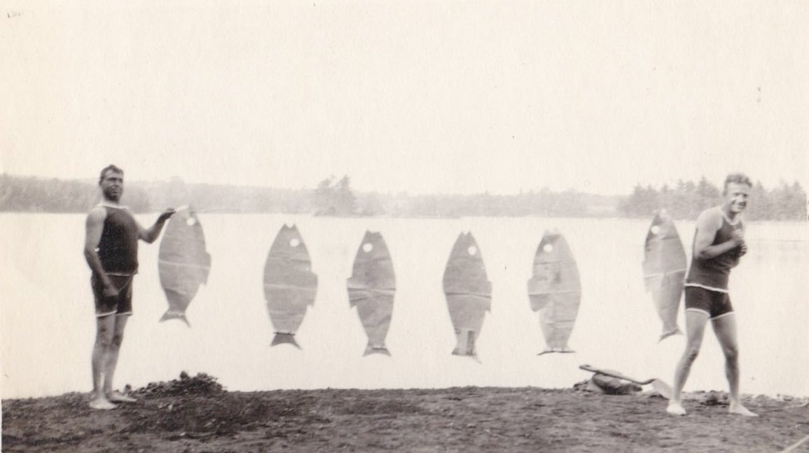 Hilarious Vintage Photos of Men Holding their Fish