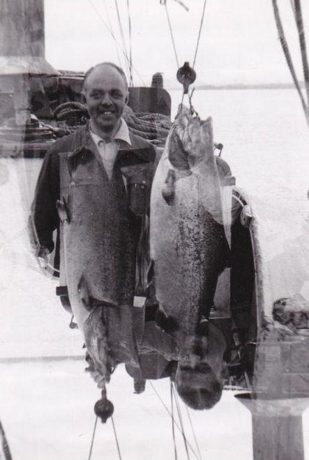 Hilarious Vintage Photos of Men Holding their Fish