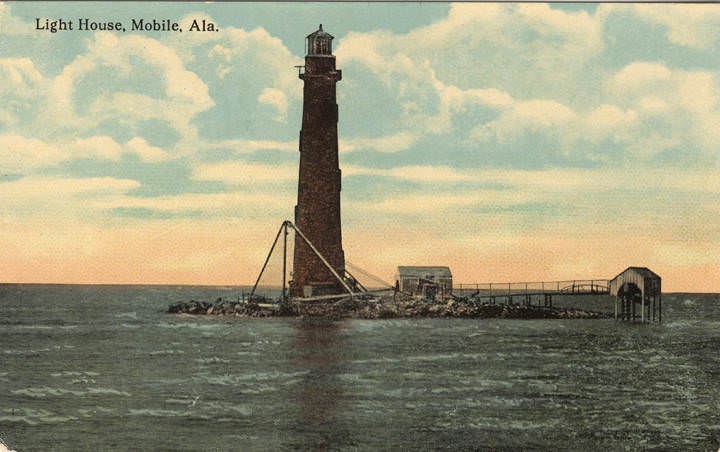 Light House, Mobile, 1901