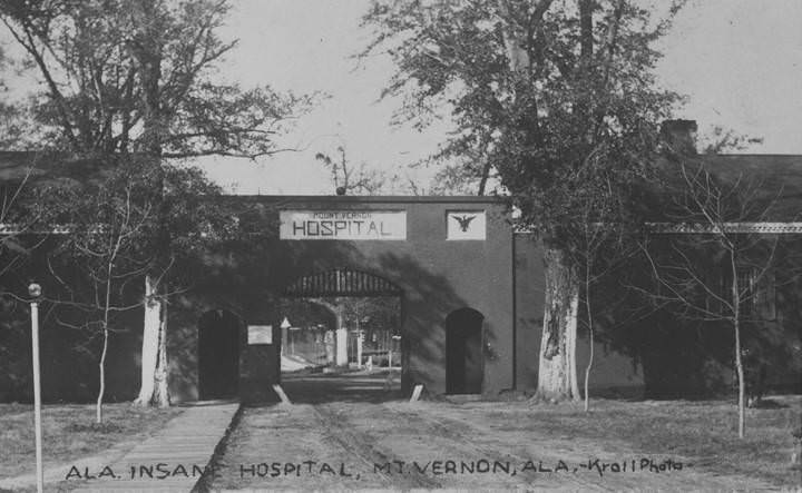 Insane Hospital, Mt. Vernon, Mobile, Alabama, 1900s