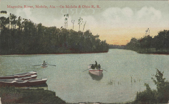 Magnolia River, Mobile, Ala. - On Mobile, 1907