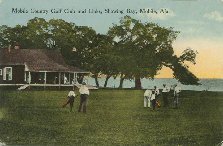 Mobile Country Golf Club and Links, showing Bay, Mobile, 1907