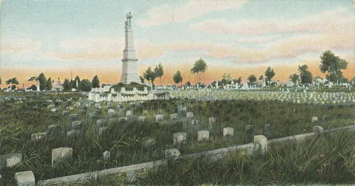 Confederate Rest. Magnolia Cemetery, Mobile, Alabama, 1900s