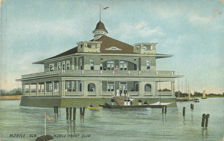 Mobile Yacht Club, Mobile, Alabama, 1900s