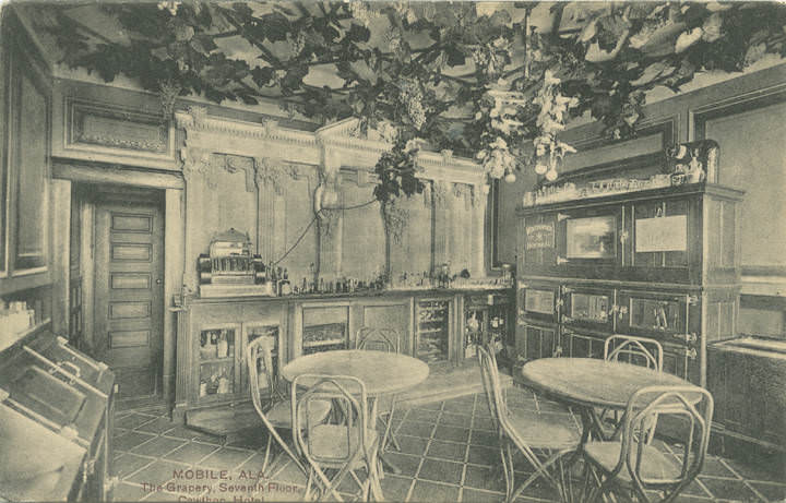 The Grapery, Seventh Floor, Cawthon Hotel, Mobile, Alabama, 1900s
