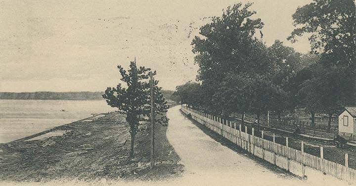 Monroe Park and shell road on Mobile Bay, Mobile, 1903