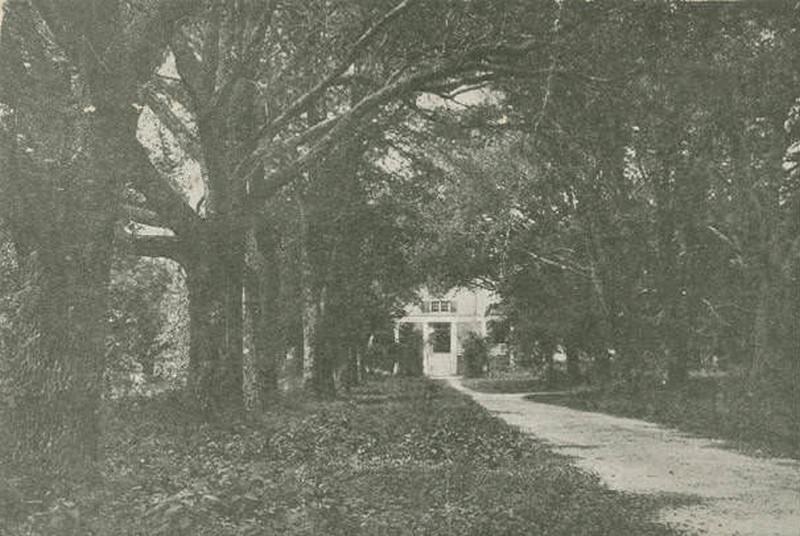 Old Home of Augusta Evans-Wilson, the Authoress, Mobile, 1909