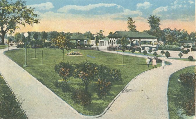Pat. J. L. Lyons Park, Springhill Ave., Mobile, 1909