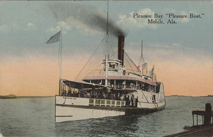 Pleasure Bay 'Pleasure Boat,' Mobile, 1909