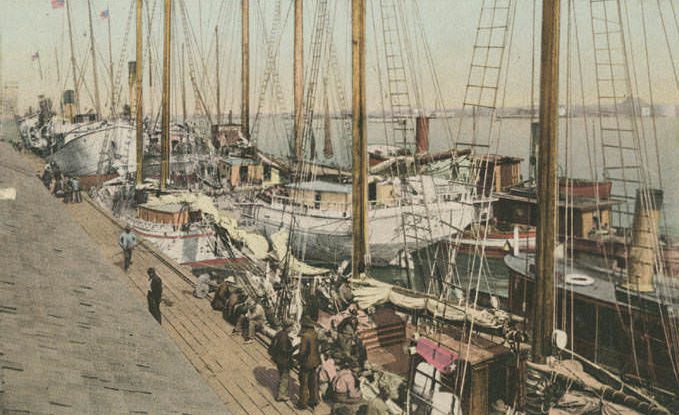 Shipping at Mobile, 1907