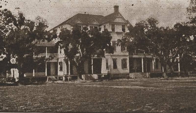 Southern View of Rolston's Hotel, Coden, 1907