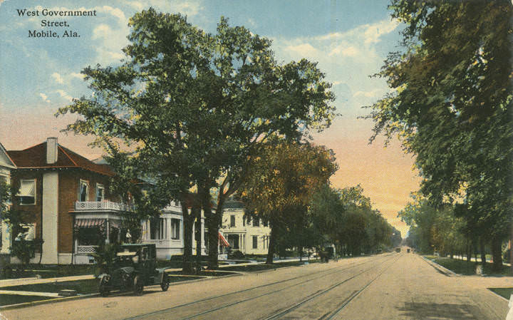 West Government Street, Mobile, 1904