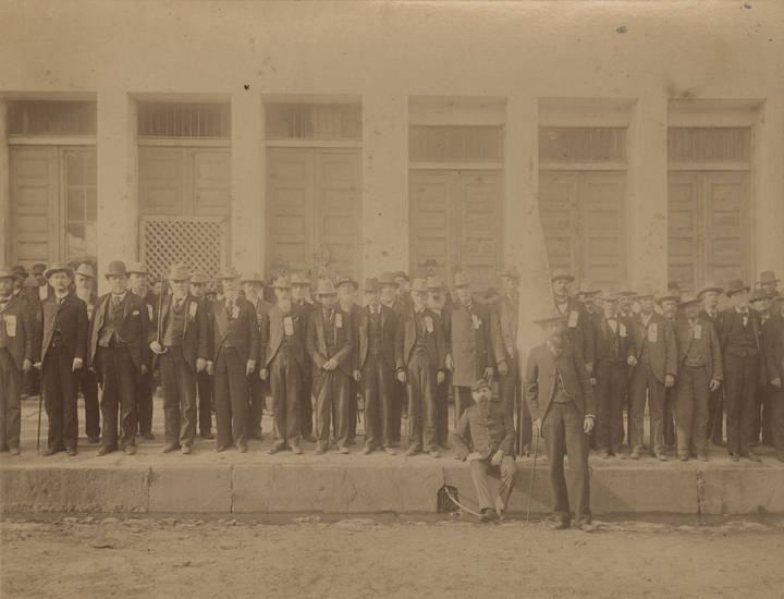 Raphael Semmes Camp of the United Confederate Veterans in Mobile, 1907