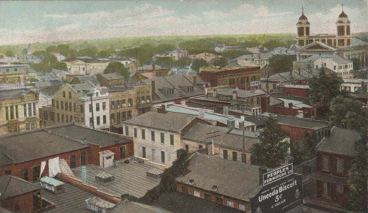 Birds Eye View, Mobile, 1900s