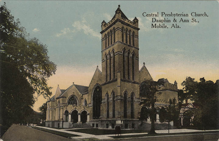 Central Presbyterian Church, Dauphin & Ann Street, Mobile, Alabama, 1900s