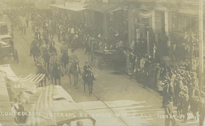 Confederate Veterans Re-Union, Mobile, 1900s