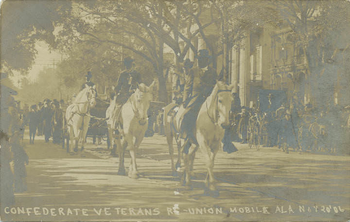 Confederate Veterans Re-Union, Mobile, 1900s