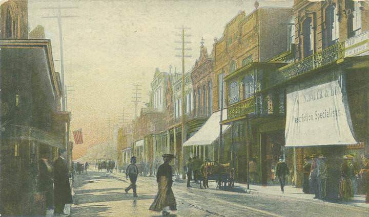 Dauphin Street, Mobile, 1904